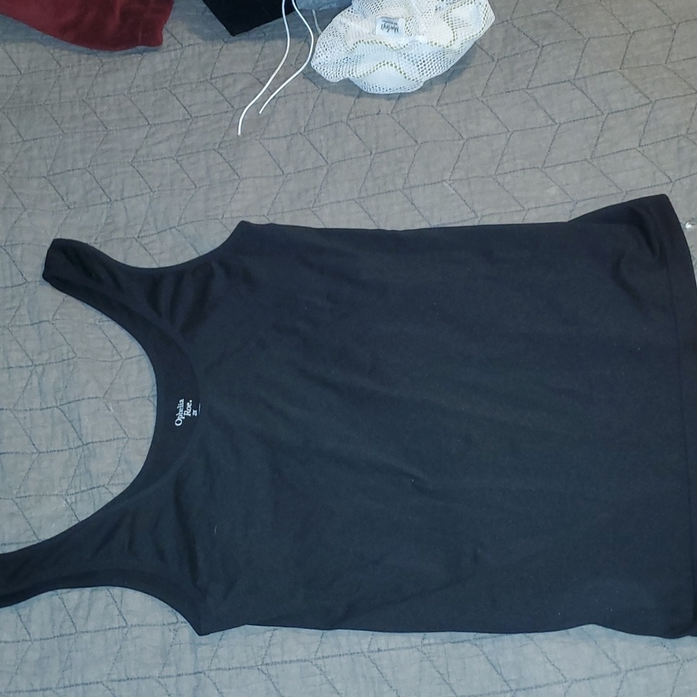 Ophelia Roe black tank top, size 2X